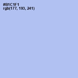 #B1C1F1 - Spindle Color Image