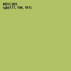 #B1C265 - Wild Willow Color Image