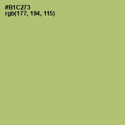 #B1C273 - Wild Willow Color Image