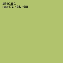 #B1C36C - Wild Willow Color Image