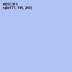 #B1C3F5 - Spindle Color Image