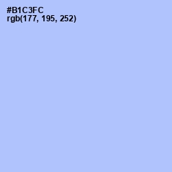 #B1C3FC - Spindle Color Image