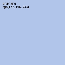 #B1C4E9 - Spindle Color Image