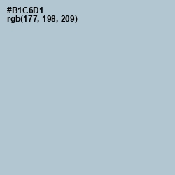 #B1C6D1 - Heather Color Image