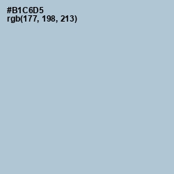 #B1C6D5 - Heather Color Image