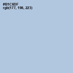 #B1C6DF - Jungle Mist Color Image