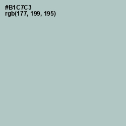 #B1C7C3 - Submarine Color Image