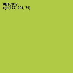 #B1C947 - Conifer Color Image