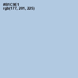 #B1C9E1 - Spindle Color Image