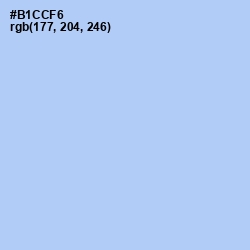 #B1CCF6 - Spindle Color Image