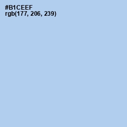 #B1CEEF - Spindle Color Image