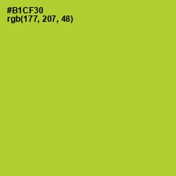 #B1CF30 - Key Lime Pie Color Image