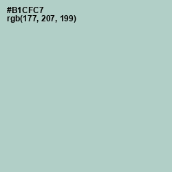 #B1CFC7 - Submarine Color Image