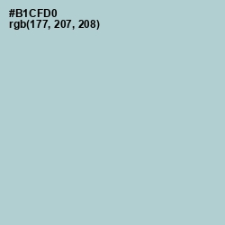 #B1CFD0 - Jungle Mist Color Image
