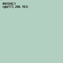 #B1D0C1 - Surf Color Image