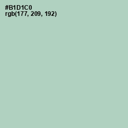 #B1D1C0 - Surf Color Image