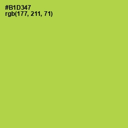 #B1D347 - Conifer Color Image