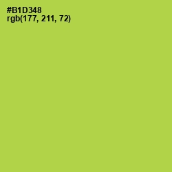 #B1D348 - Conifer Color Image