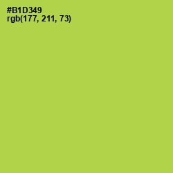 #B1D349 - Conifer Color Image