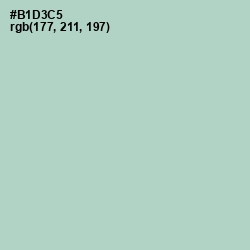 #B1D3C5 - Jet Stream Color Image