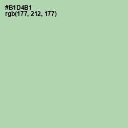 #B1D4B1 - Gum Leaf Color Image