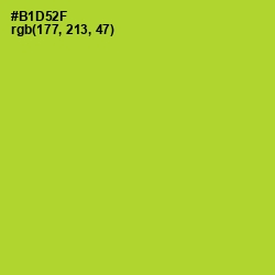 #B1D52F - Key Lime Pie Color Image