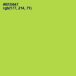 #B1D647 - Conifer Color Image