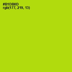 #B1DB0D - Fuego Color Image