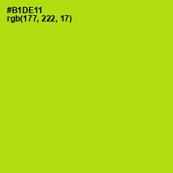 #B1DE11 - Fuego Color Image