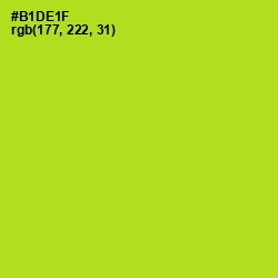 #B1DE1F - Fuego Color Image