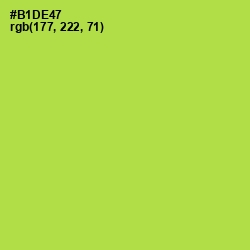#B1DE47 - Conifer Color Image