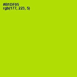 #B1DF05 - Fuego Color Image