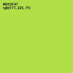 #B1DF47 - Conifer Color Image