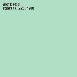 #B1DFC6 - Surf Color Image