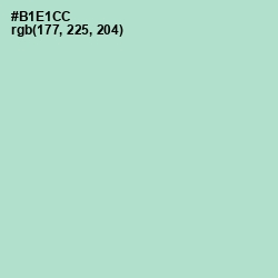#B1E1CC - Fringy Flower Color Image