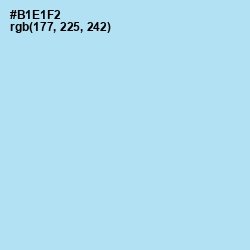 #B1E1F2 - Sail Color Image