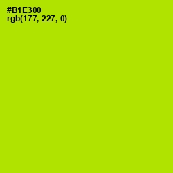 #B1E300 - Inch Worm Color Image
