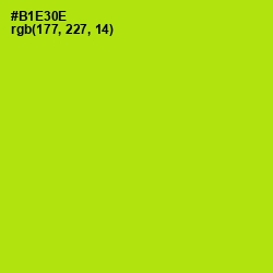 #B1E30E - Inch Worm Color Image