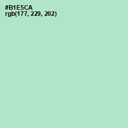 #B1E5CA - Fringy Flower Color Image