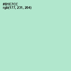 #B1E7CC - Fringy Flower Color Image