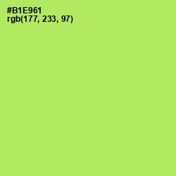 #B1E961 - Conifer Color Image