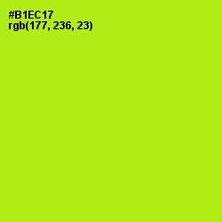 #B1EC17 - Inch Worm Color Image