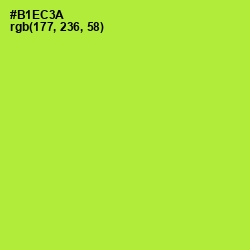 #B1EC3A - Green Yellow Color Image