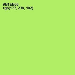 #B1EE66 - Conifer Color Image