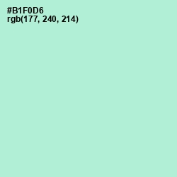 #B1F0D6 - Magic Mint Color Image