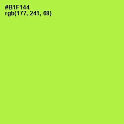 #B1F144 - Conifer Color Image