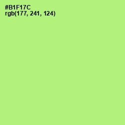 #B1F17C - Wild Willow Color Image