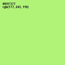 #B1F377 - Conifer Color Image