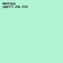 #B1F4D4 - Magic Mint Color Image