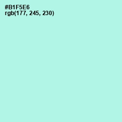 #B1F5E6 - Ice Cold Color Image